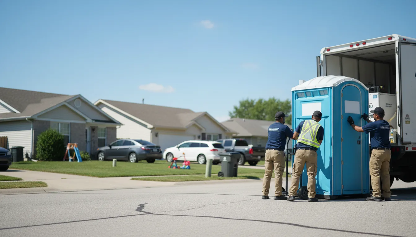 Standard Porta Potty Rentals in Independence, MO near me